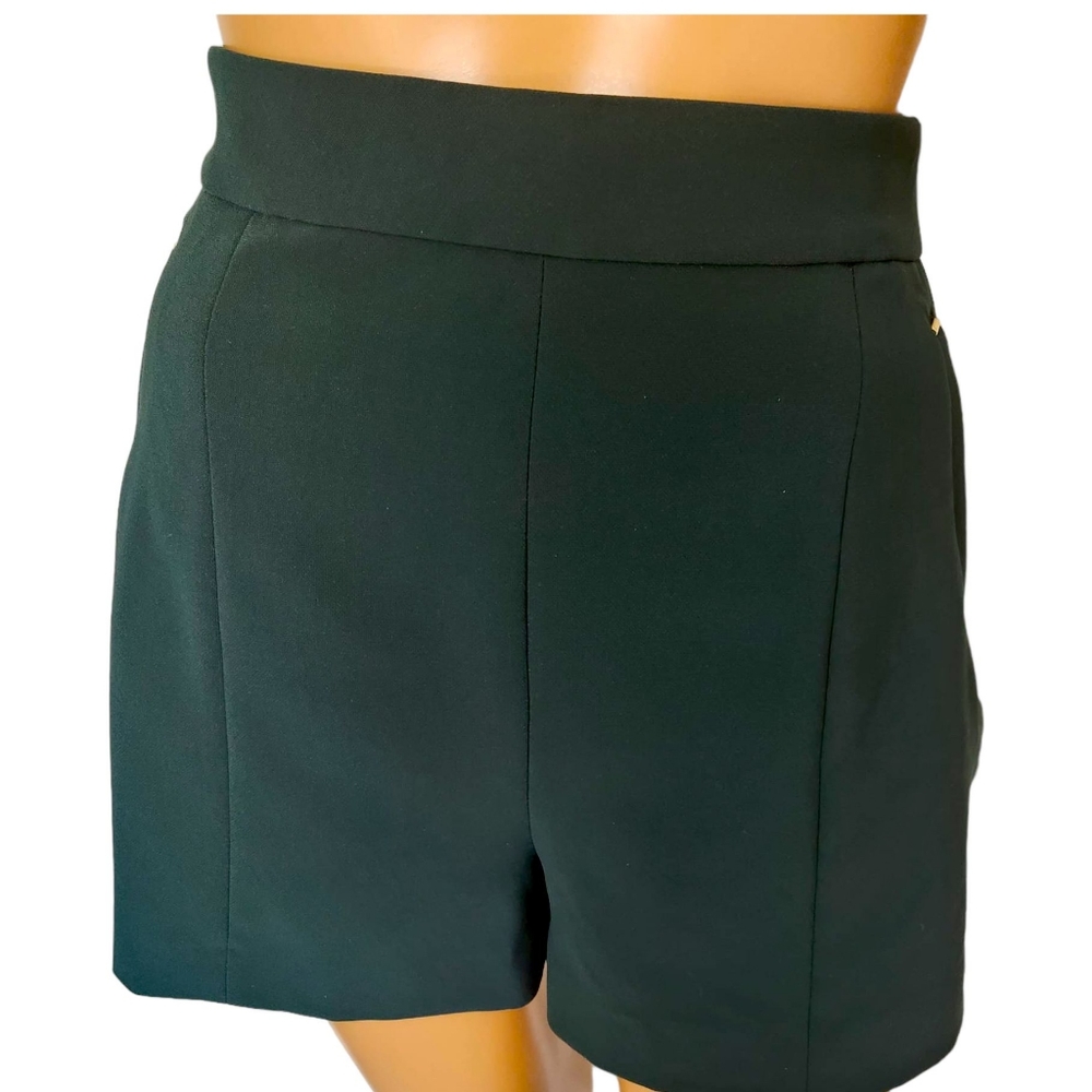 H&M Green Trouser Shorts Size 12